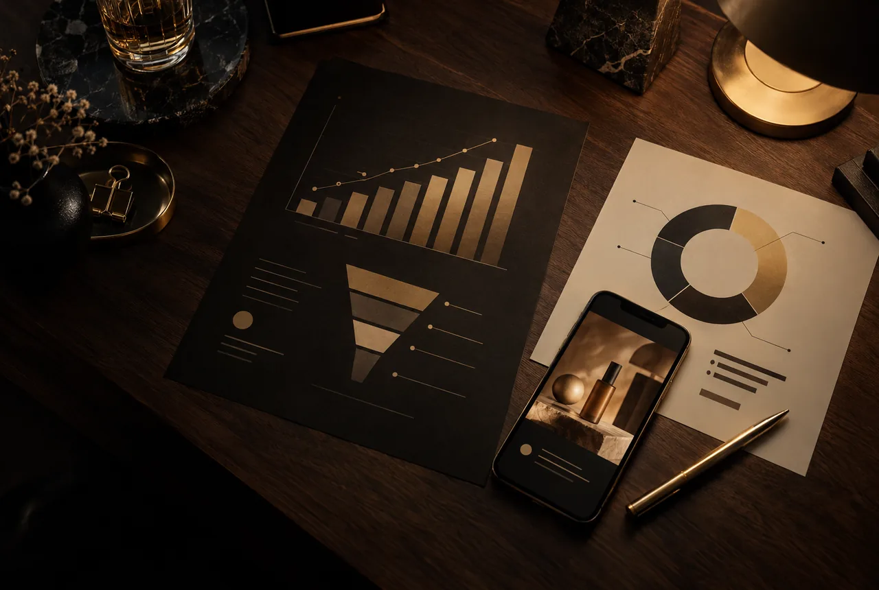 Sistema visual de Publicidad y performance